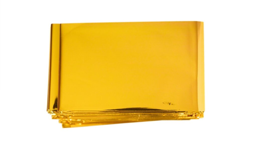Emergency Rescue Gold Foil Isothermal Blankets