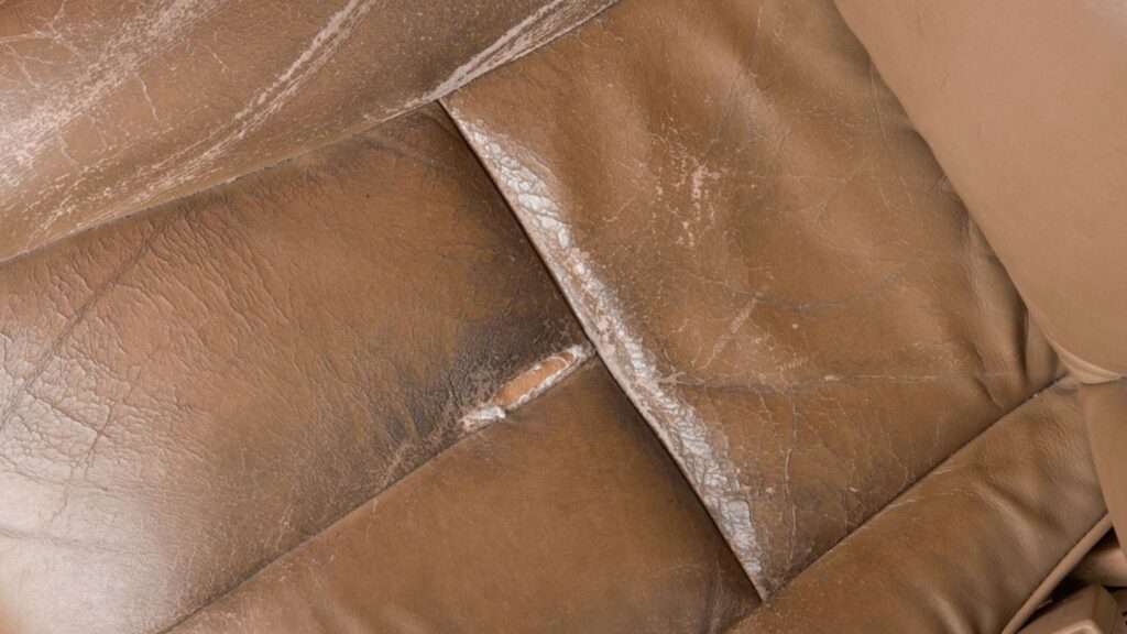 wear and tear on car seat upholstery