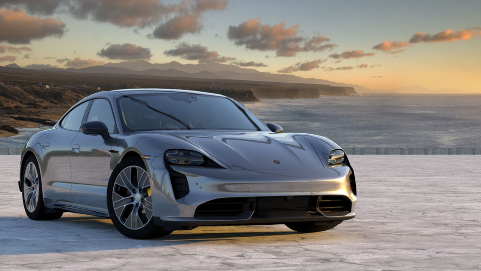 Electric Porsche Taycan Turbo S