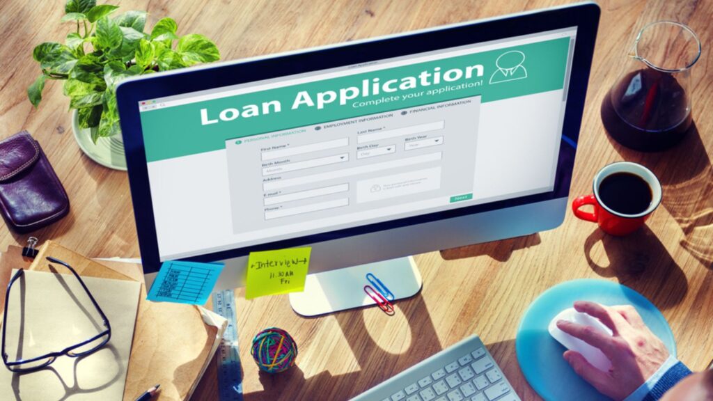 Loan Application Bank Finance Money Businessman Concept