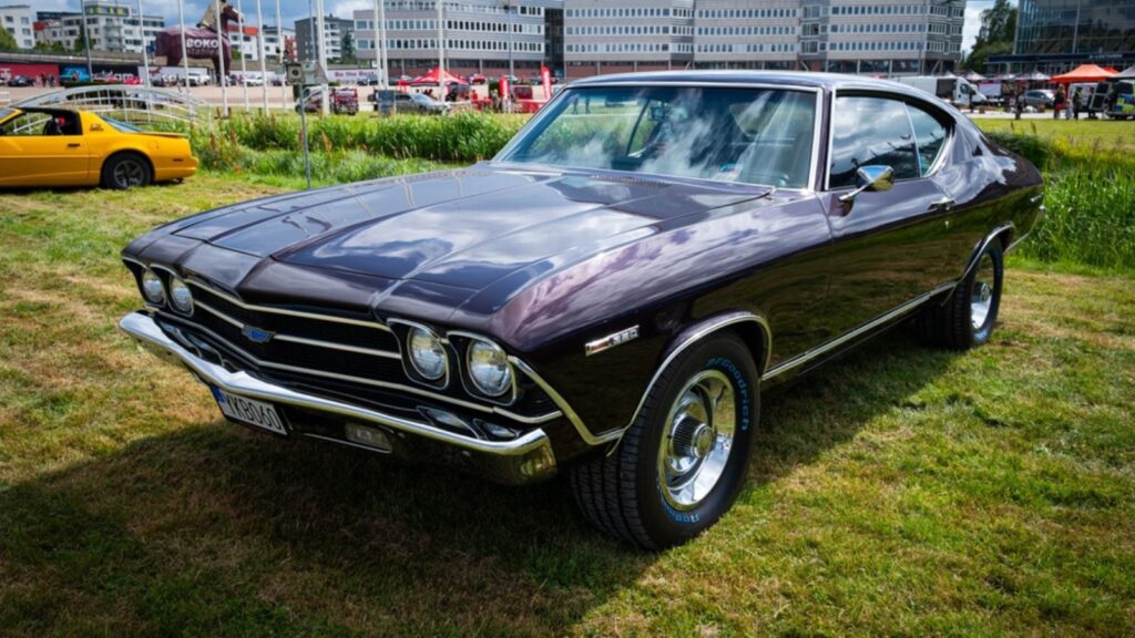 _1969 Chevrolette Chevelle Sport Coupe at Stockholm Car Meet