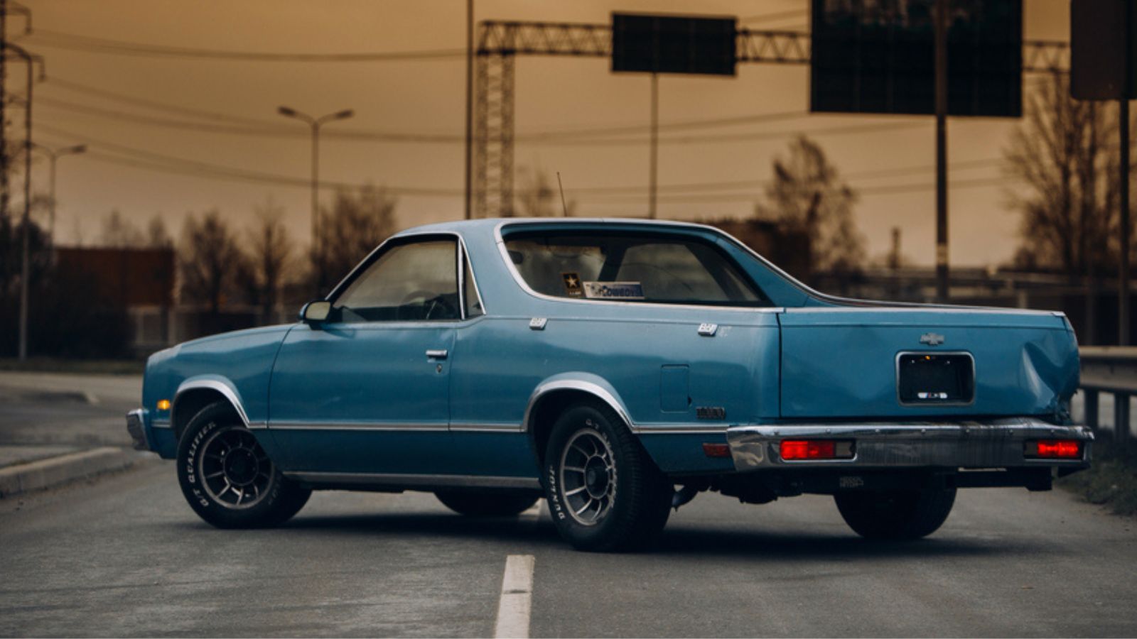 1983 Chevrolet El Camino 5.0 V8 near bridge
