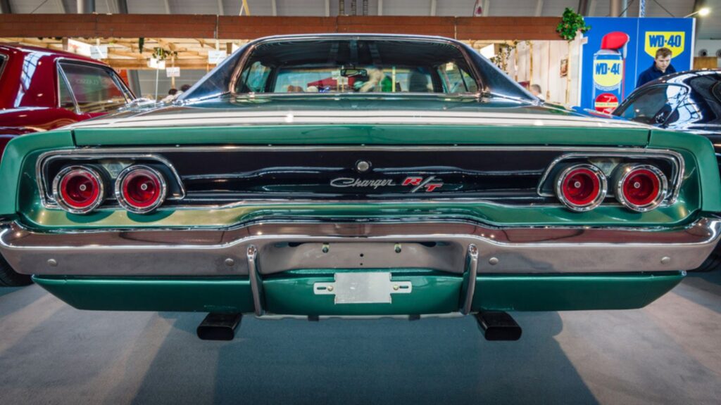 Dodge Charger RT, 1968. Rear view
